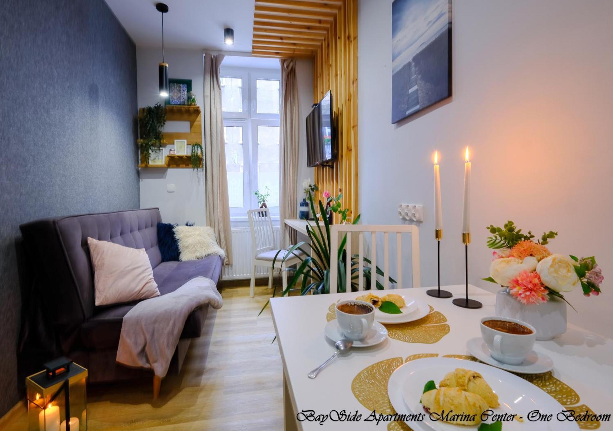 גדנסק Bayside Apartments Marina Center מראה חיצוני תמונה